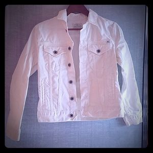 Lucky white jean jacket